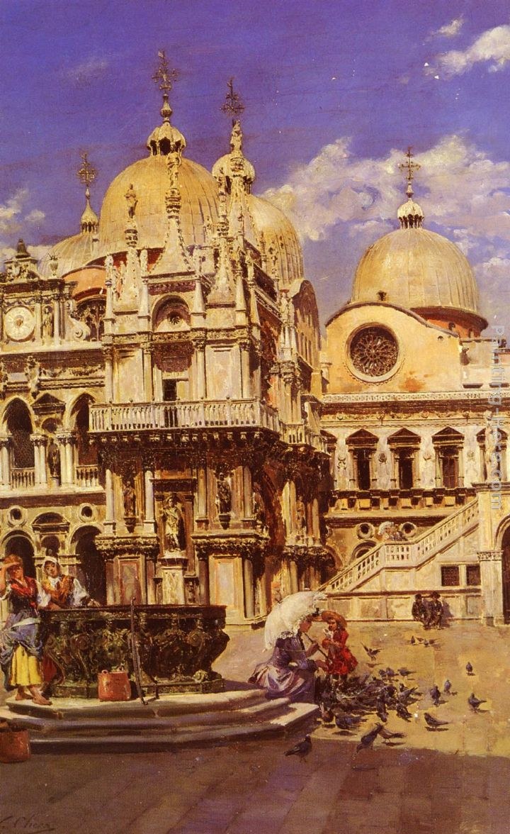 Ulpiano Checa y Sanz Piazza San Marco